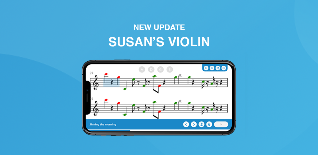 Susan's Violin - Susan’s Violin APP🎻 ⚠️UPDATE 공지 - 실시간 음정... | Facebook