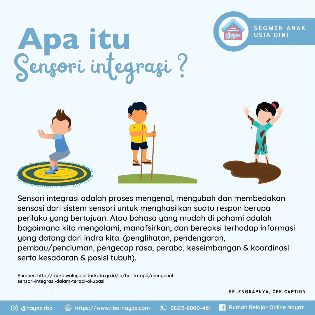 APA ITU SENSORI INTEGRASI?... - Rumah Belajar Online Nayaz