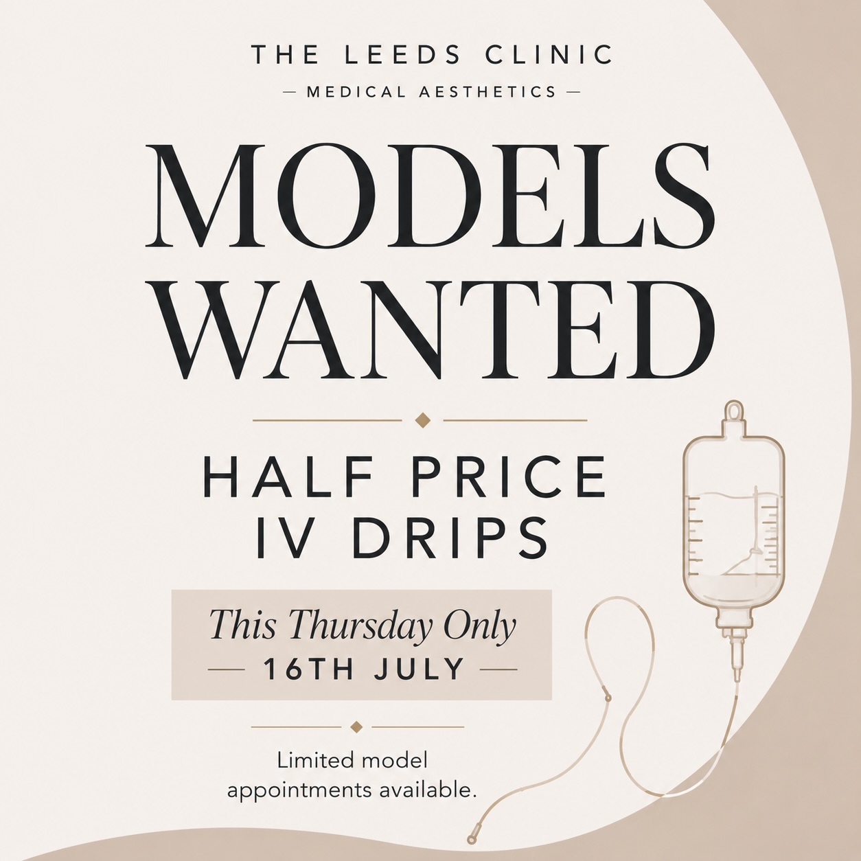 glutathione iv drip leeds 🚨 HALF PRICE DRIPS… FOR ONE DAY ONLY💧 We're looking for a few models to receive an IV at 50% off this Thursday (16th July) If you've been wanting to LUXXE White Glutathione After aloe-vera-collagen-glow-lotion Option:1200mg