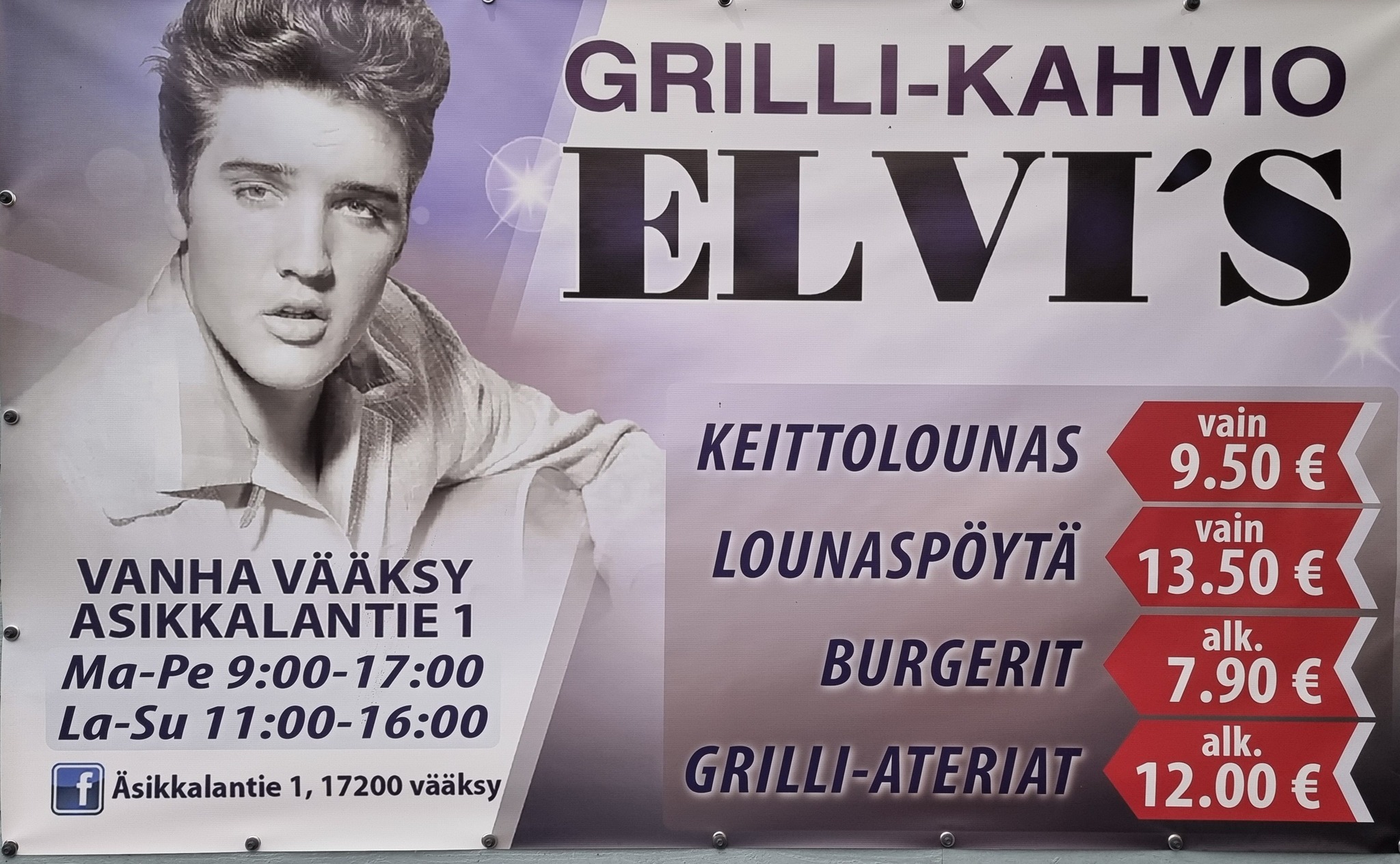 Grilli - Kahvio Elvi's, Vääksy | Vääksy