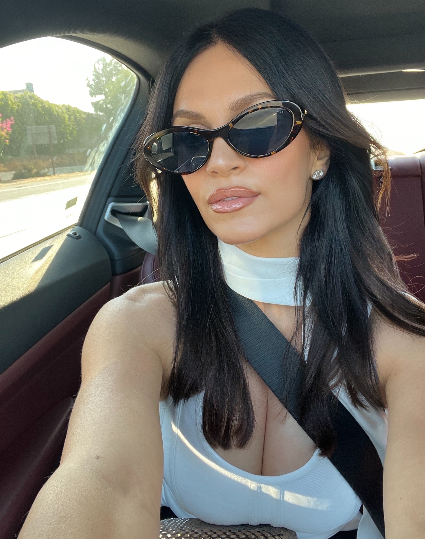 denise milani green dress usa