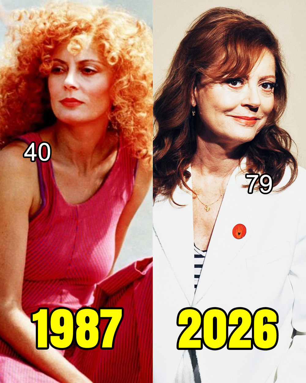 Pop - 🎬 Susan Sarandon on the set of 'The Witches of Eastwick