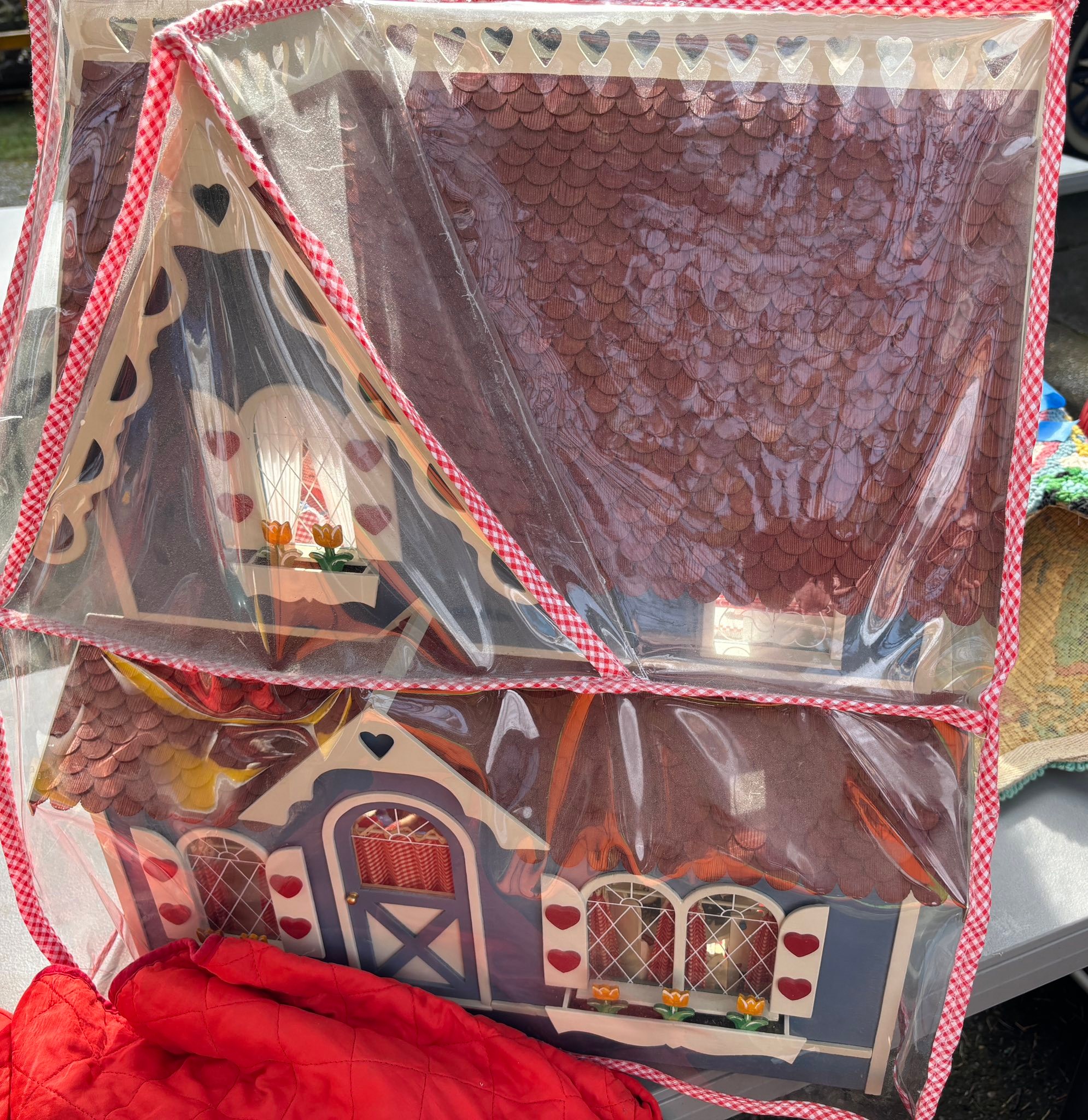Raggedy Ann Doll House ヴィンテージ ペーパードールハウス Vintage