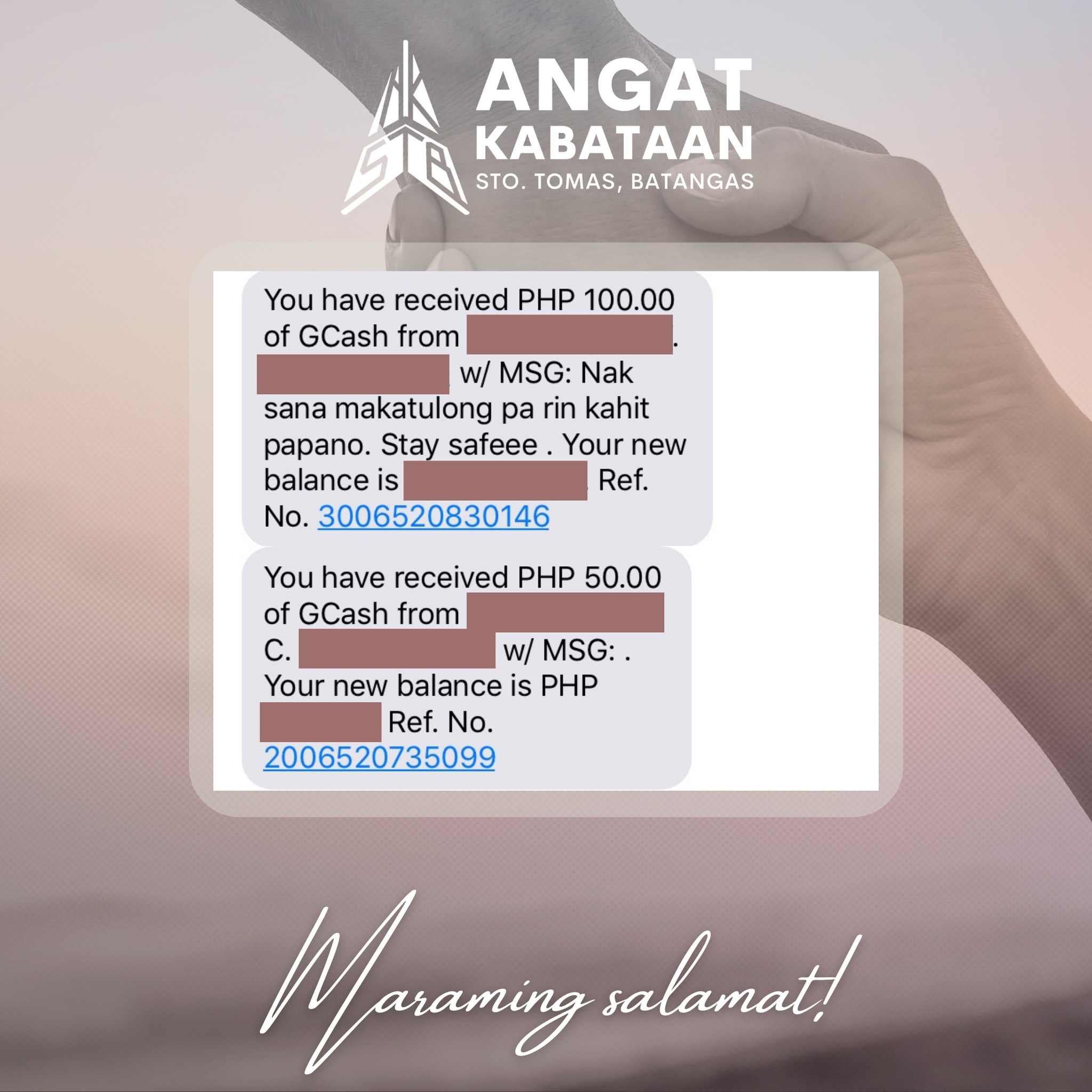 Angat Kabataan - Sto. Tomas, Batangas