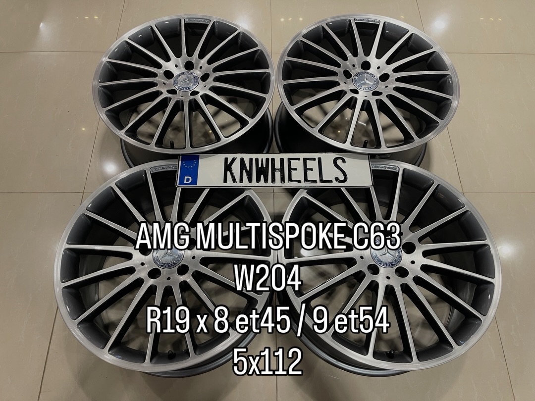✓AVAILABLE✓ 19 INCH 5X112 AMG MULTI SPOKE C63 W204 Ring : 19