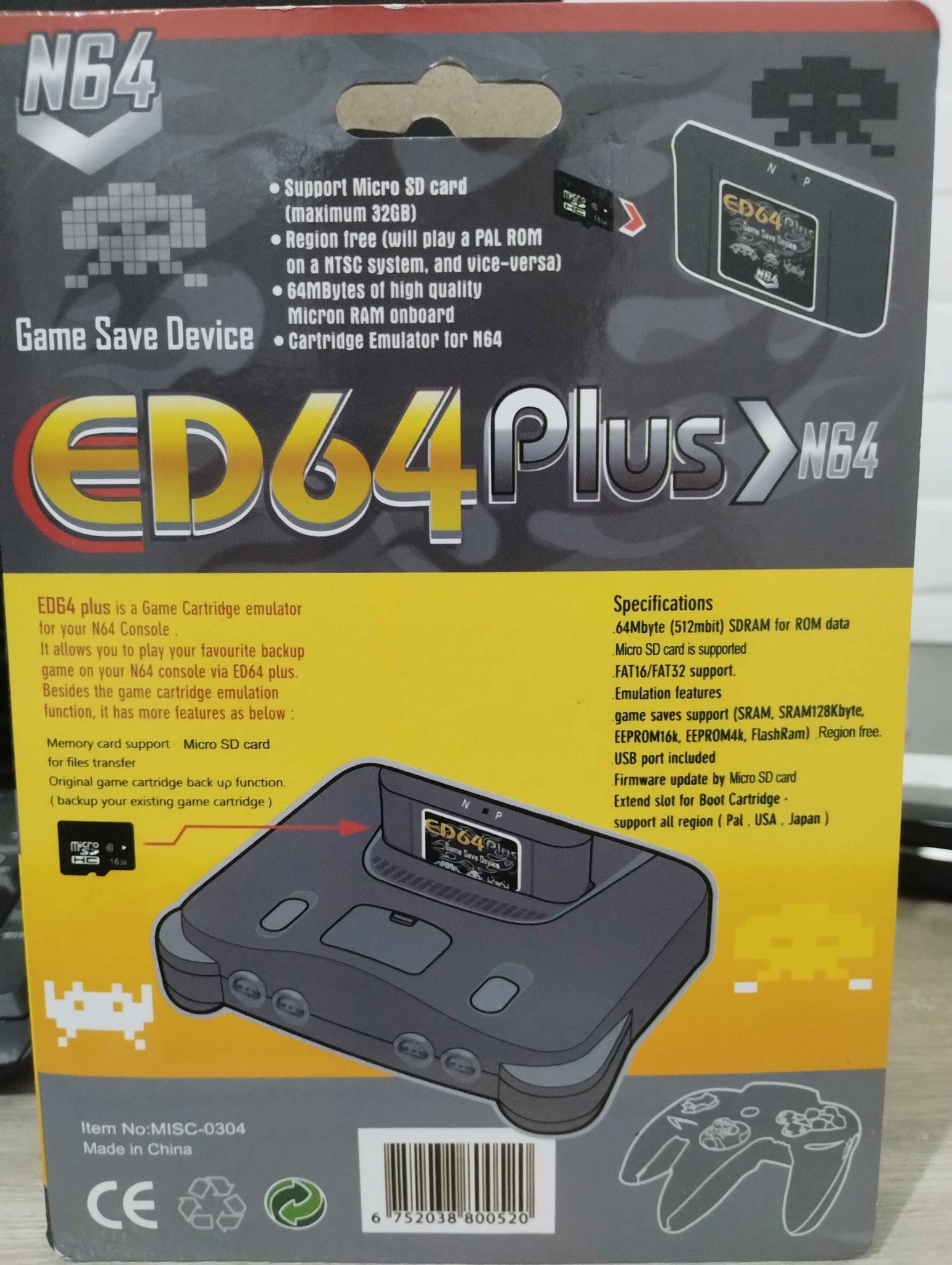 Cartucho de Nintendo 64 Everdrive ED64 - Video Games - São Paulo ...