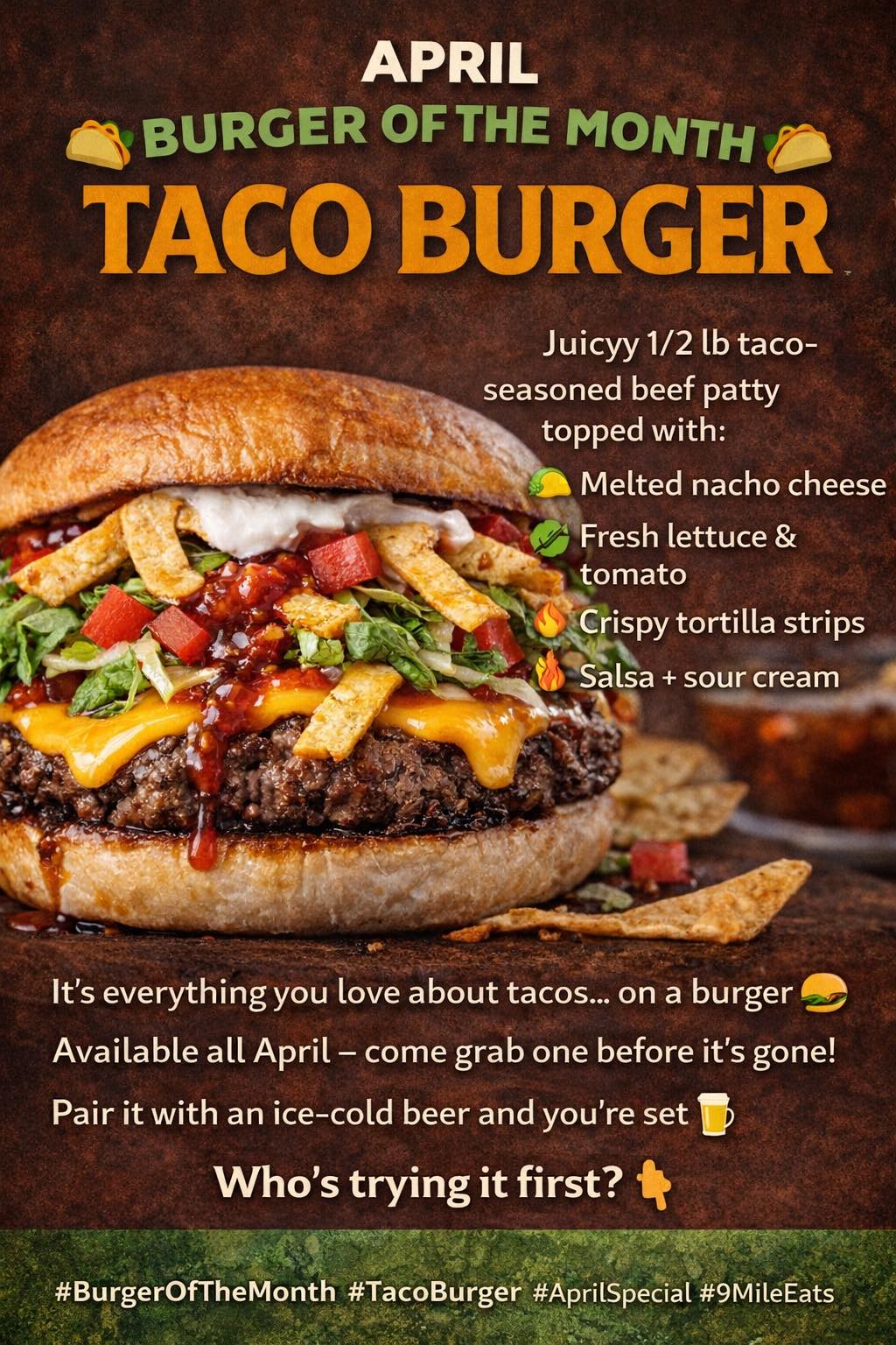 Mac Loco Burger at Rehab Burger Therapy