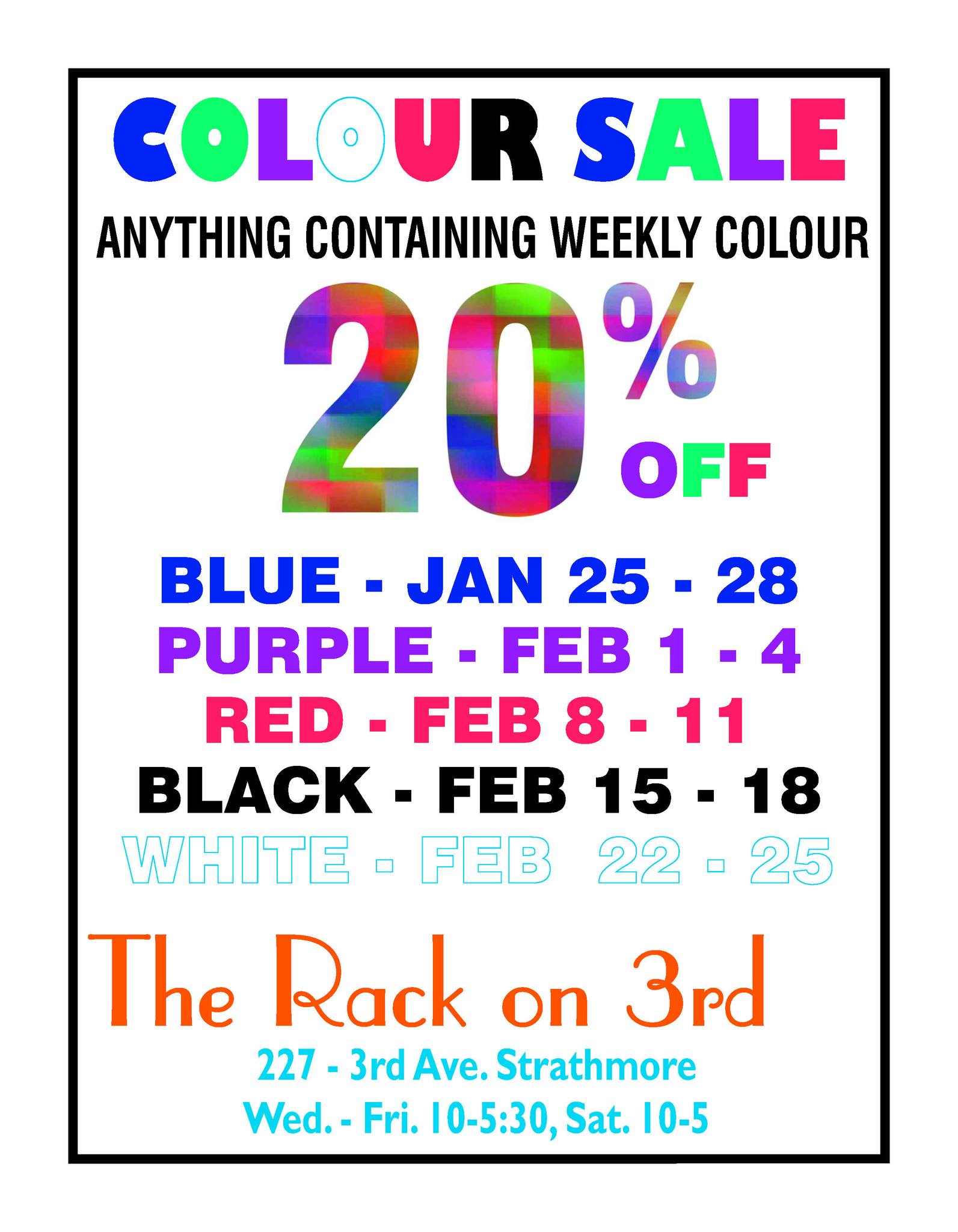 The Rack on 3rd - This week is for the person that 
