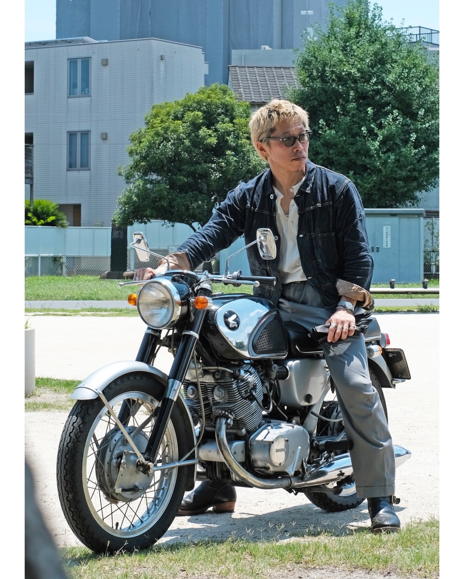 天神ワークス - #tenjinworks #leather #leatherjacket #a1gp
