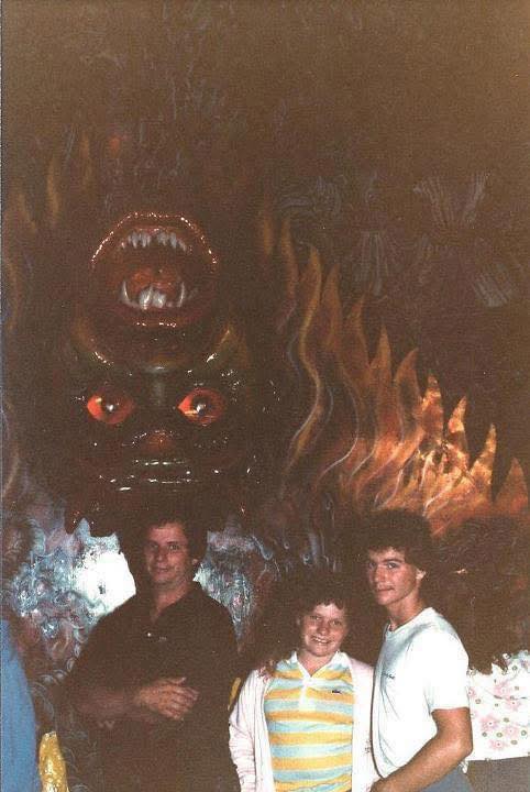 Dante's Inferno at Morey's Pier in Wildwood, early 1980s