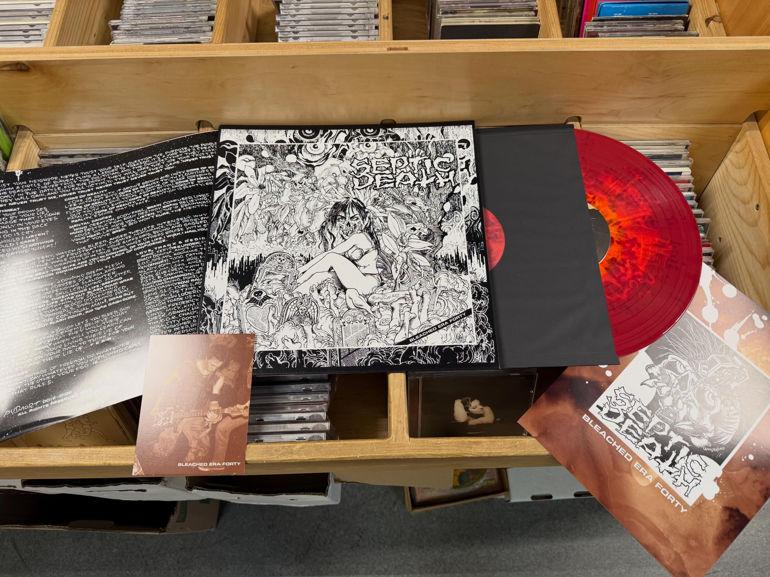 Septic Death reissue records now available at Ragin' Records