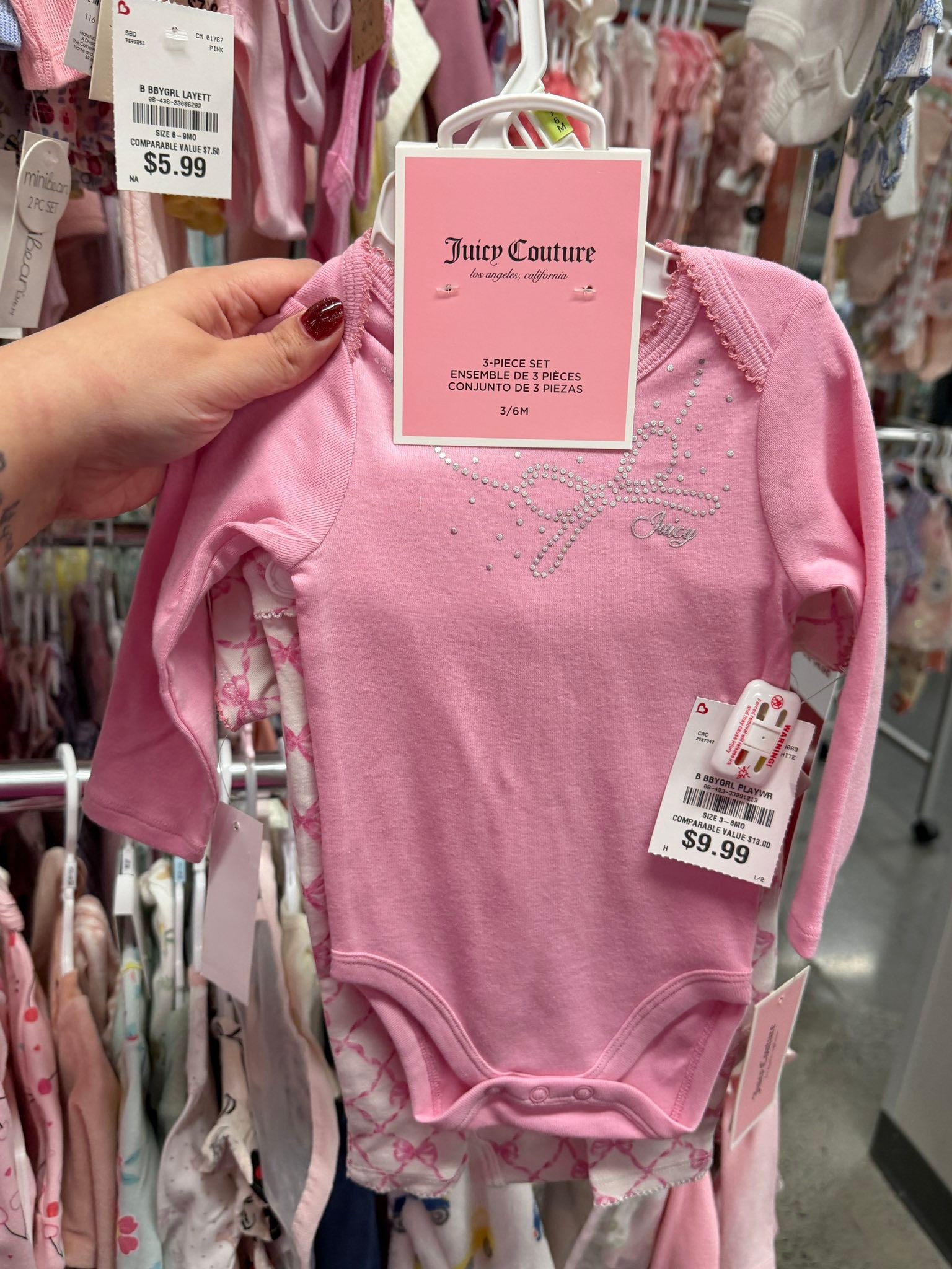 christmas dresses burlington coat factory new baby girl clothes at part 1 😍🩷🧸 #burlingtonfinds Option:Option 1