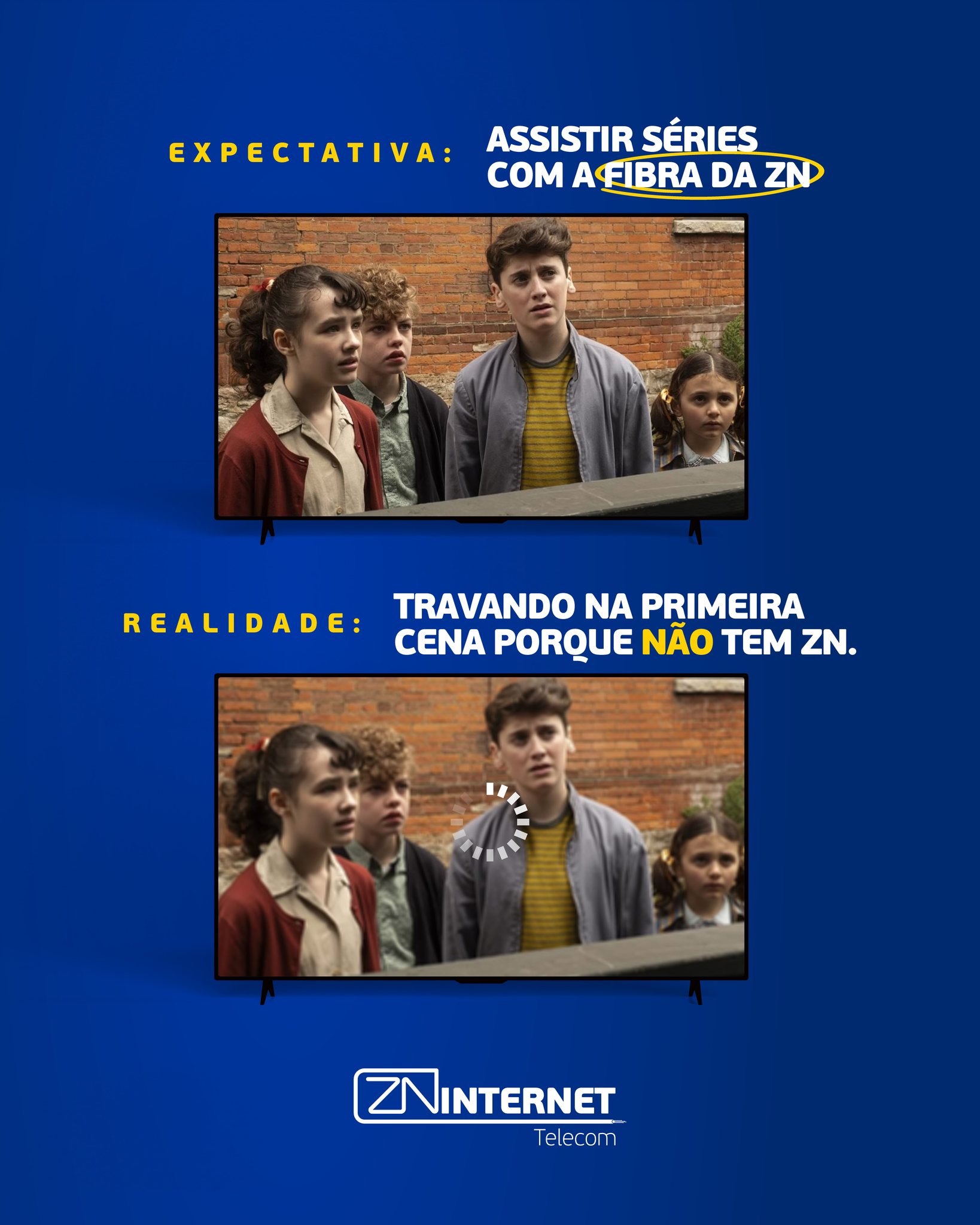ZN - 🎬 Expectativa: maratonar sua série favorita sem travar. 😩 ...