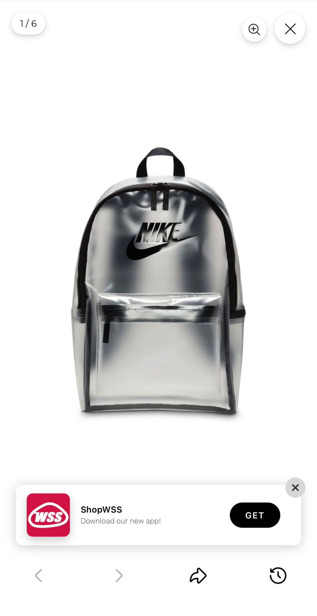 nike backpack clear 3Brand – Red – One size (23L) | See through school bookbag for boys, girls, men, women. Zip main compartment, side mesh bottle pocket, padded shoulder straps Backpack Dimensions Nike 3 Brand Clear Backpack