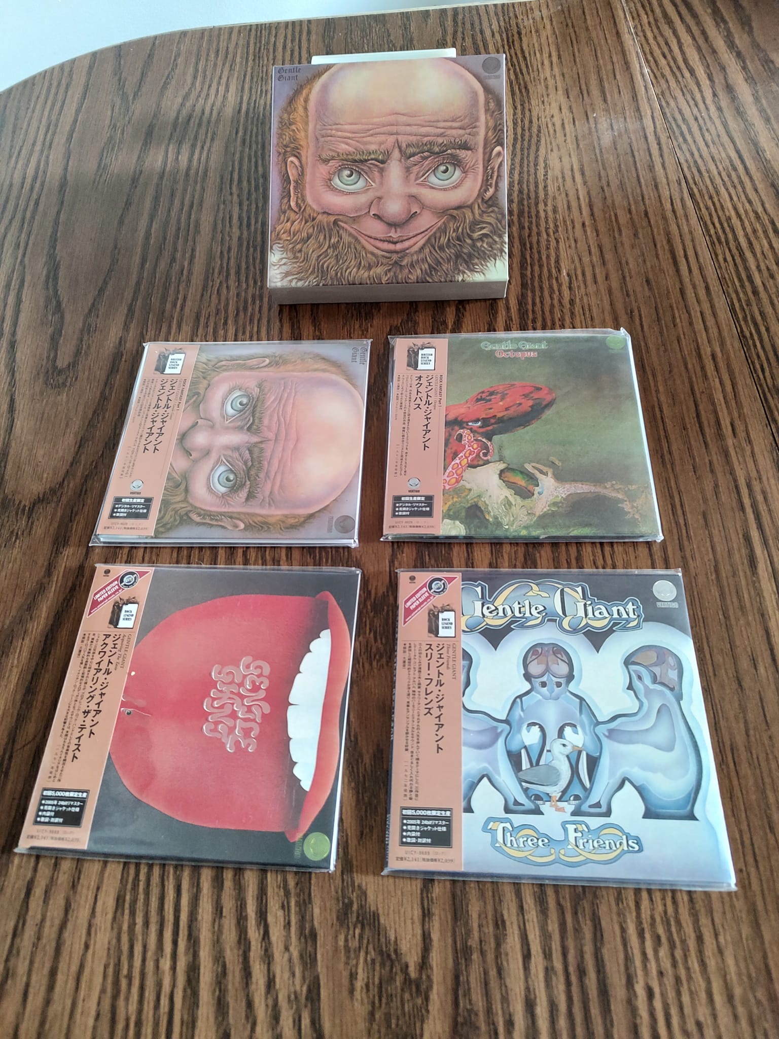 WAREHOUSE FIND - Gentle Giant 'Unburied Treasure' rare 29CD
