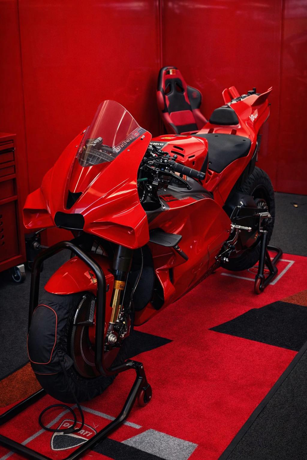 MotoGP championship bikes