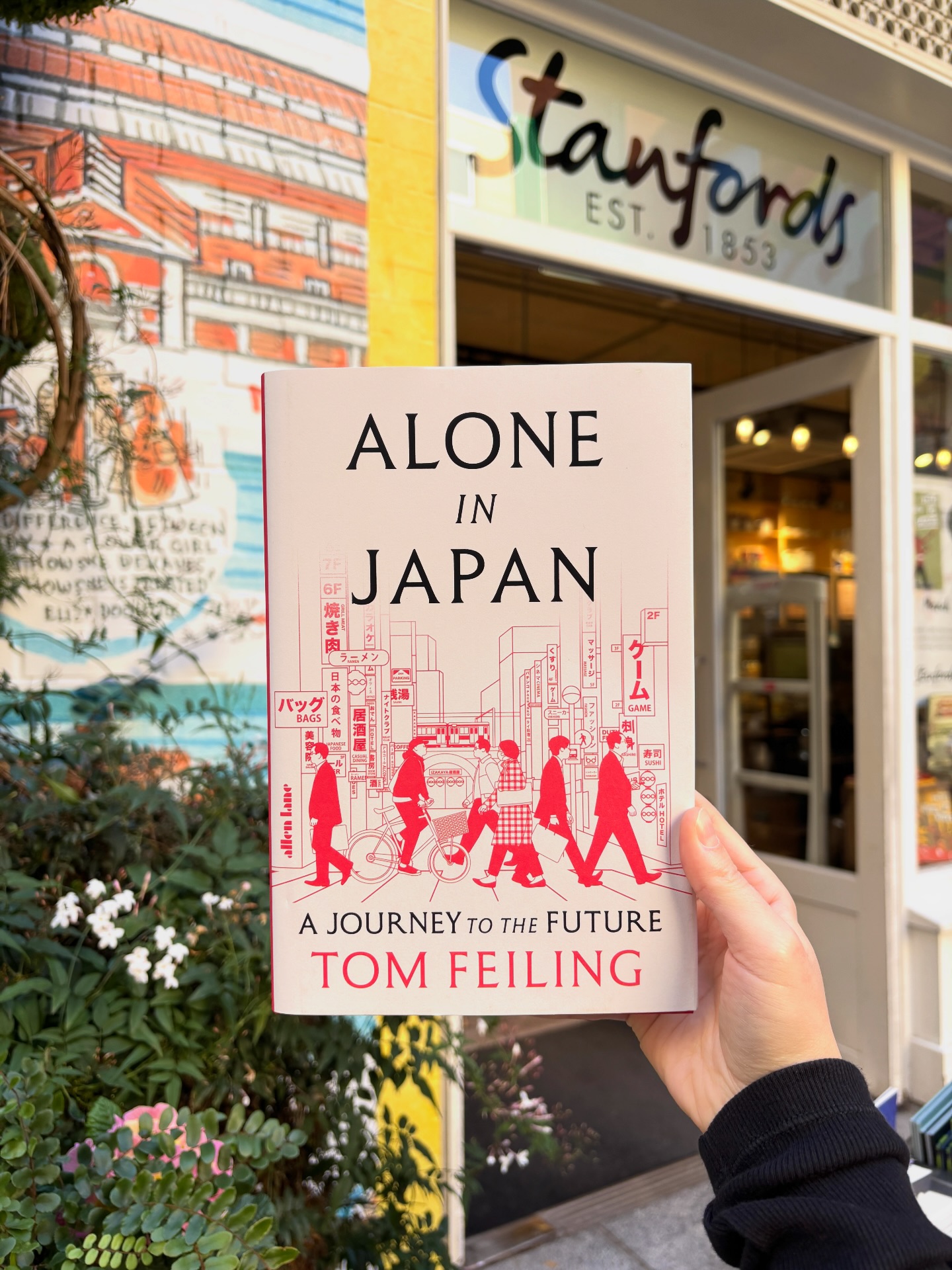 Our non-fiction book of the Month for March is Alone in Japan by 