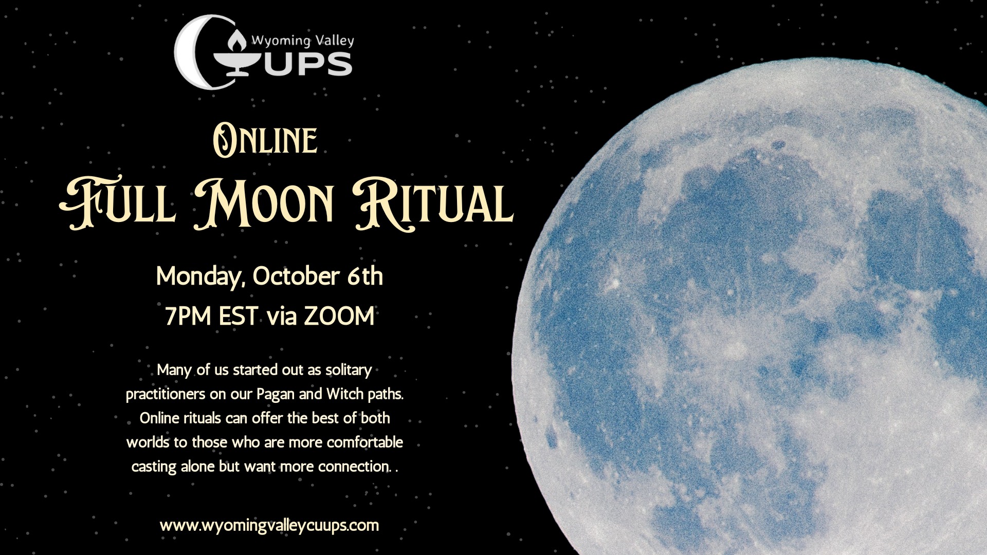 Online October Full Moon Ritual