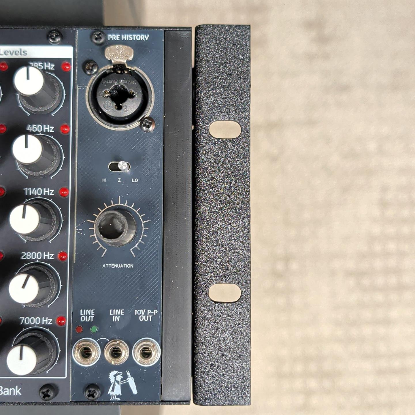 Michigan Synth Works - Pachinko. 12HP Marbles. Black and natural