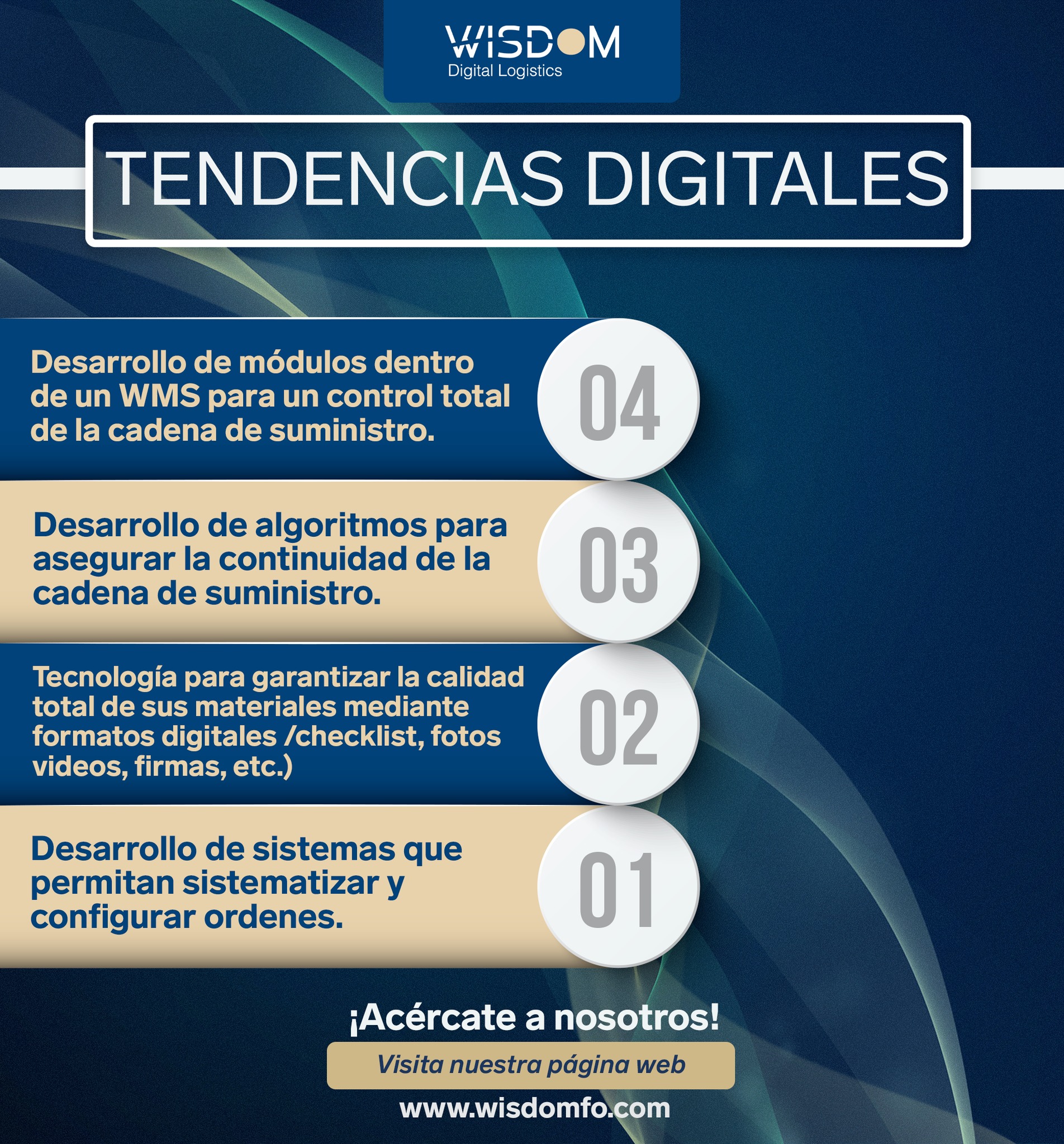 El uso de tecnologías permite a... - Wisdom Digital Logistics