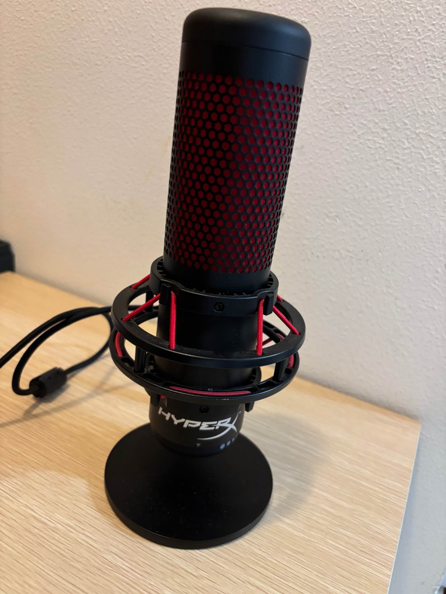 HyperX QuadCast, Microfono da Gaming, USB a condensatore, Anti ...
