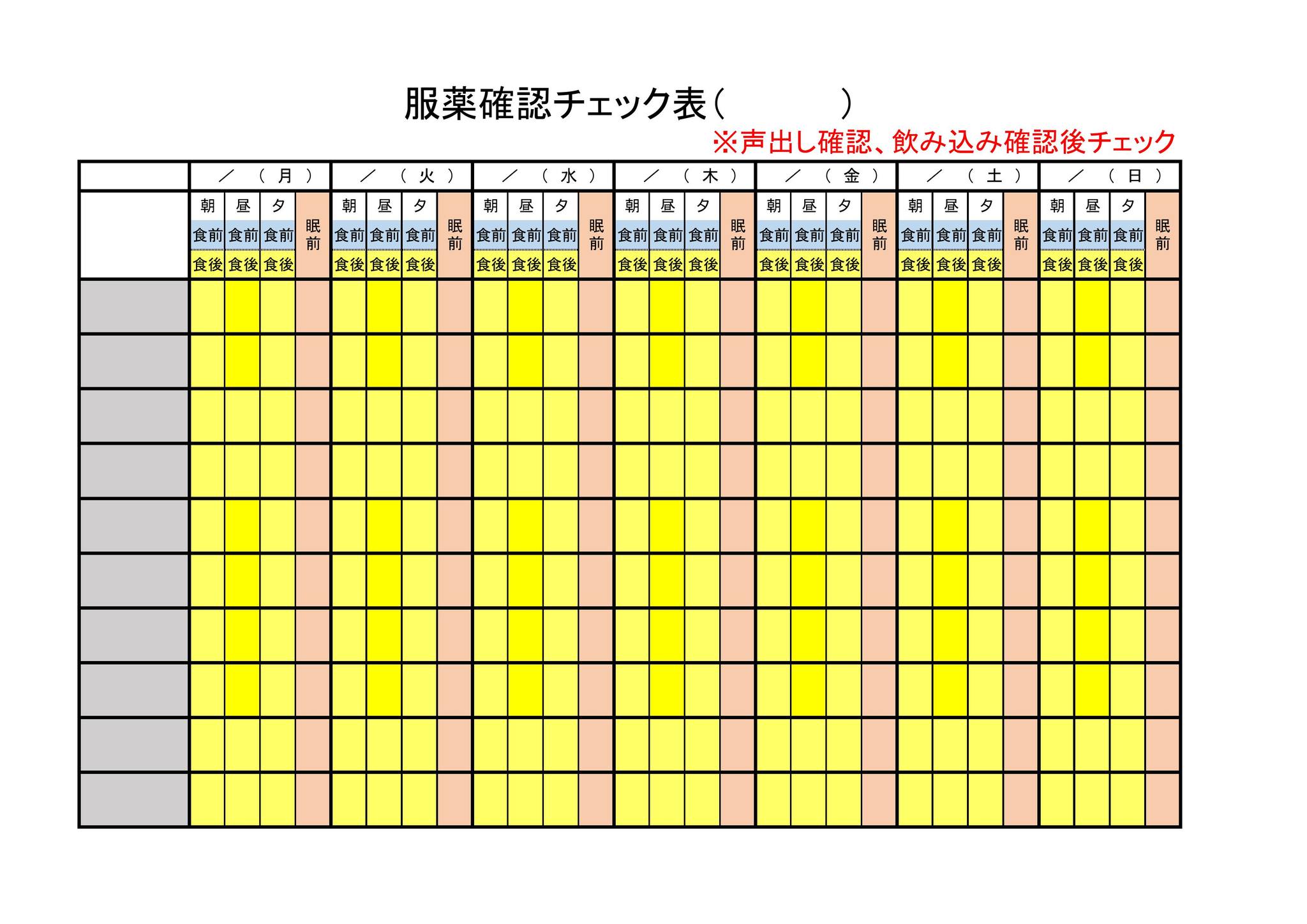 社会福祉法人 - 「みどりの大地です」 事故防止委員会です。 服薬の 