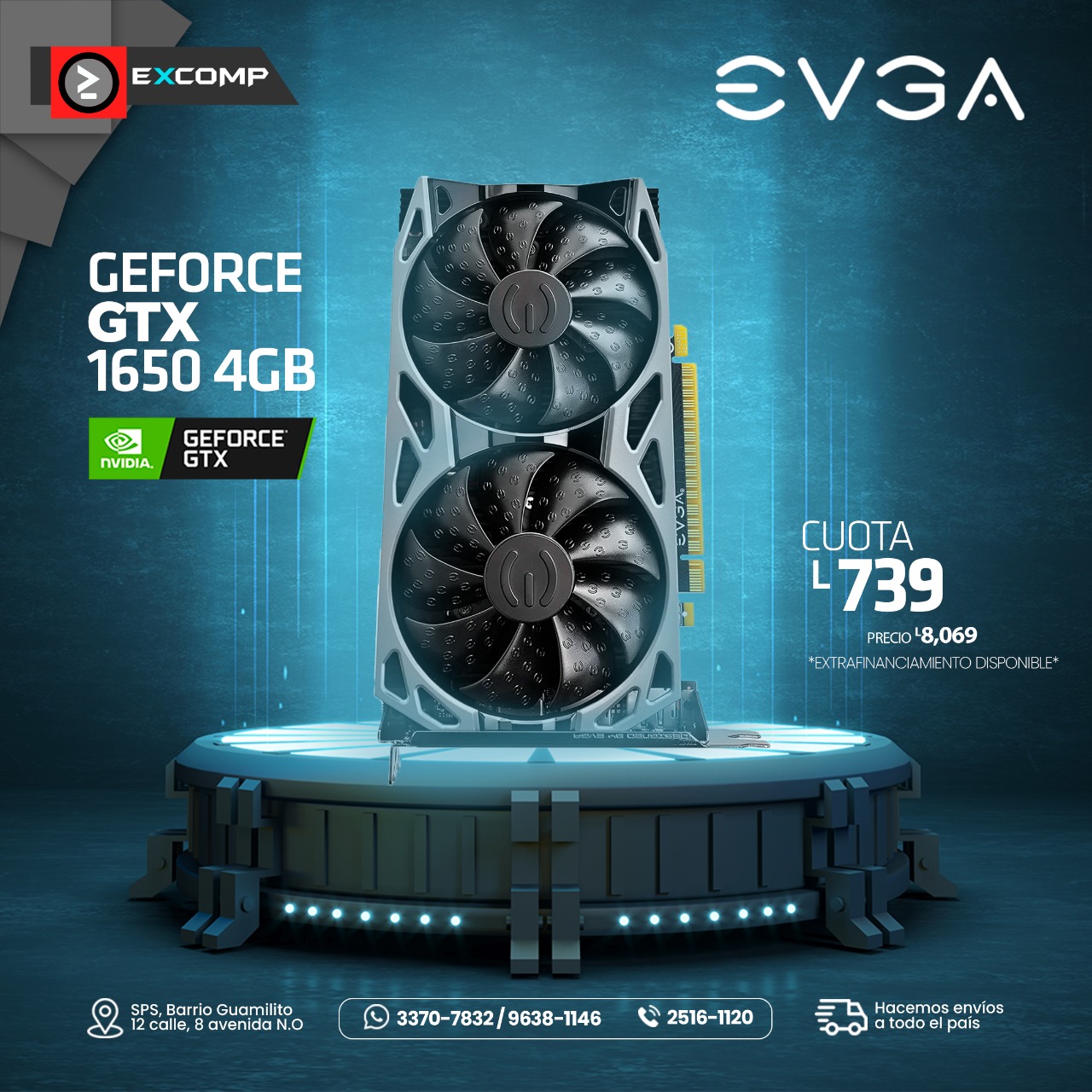 Excomp - ⚔️🛡TARJETAS GRAFICAS Añade poder gráfico a tu pc...