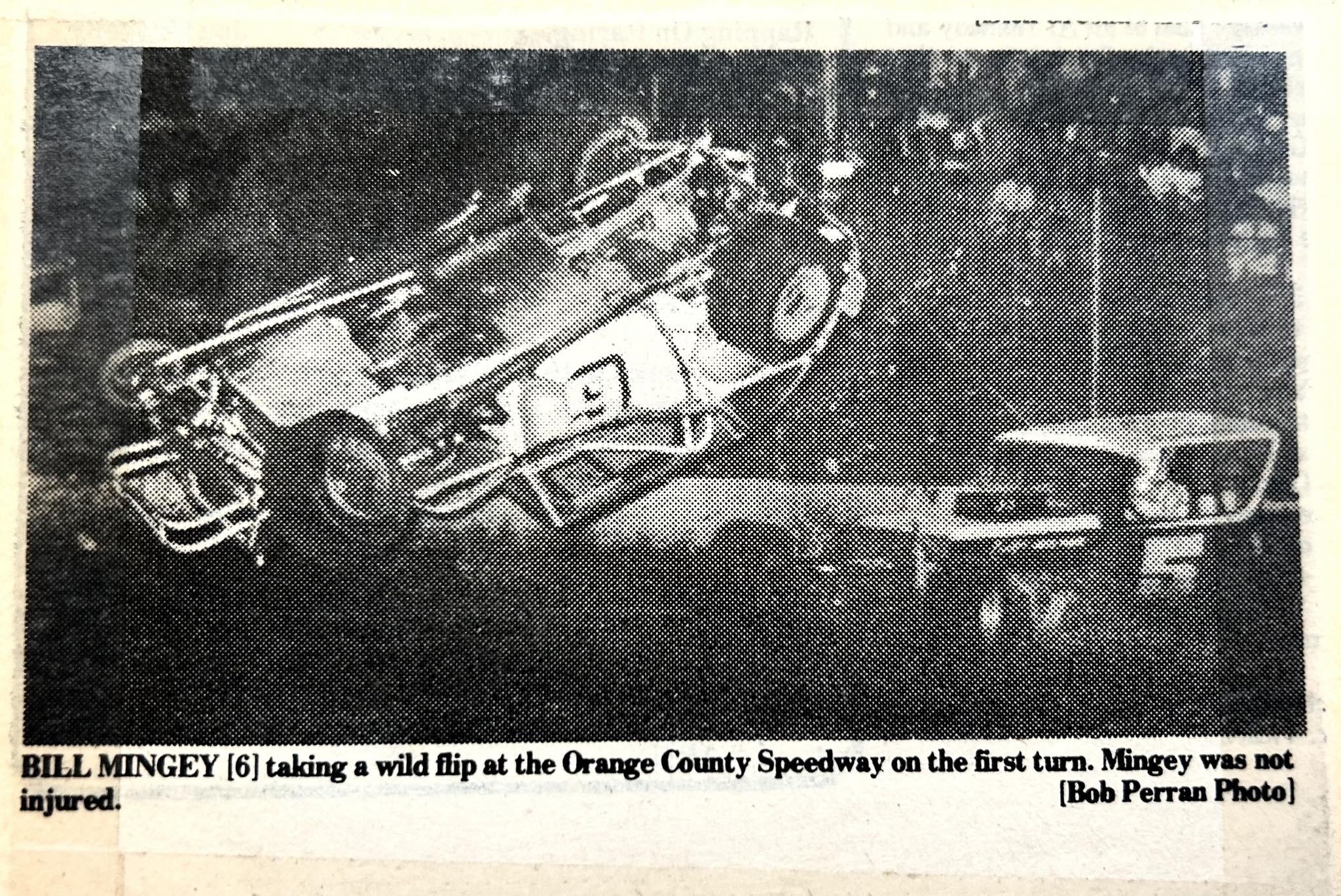 Bill Mingey flips at Middletown. Bob Perran photo | Facebook