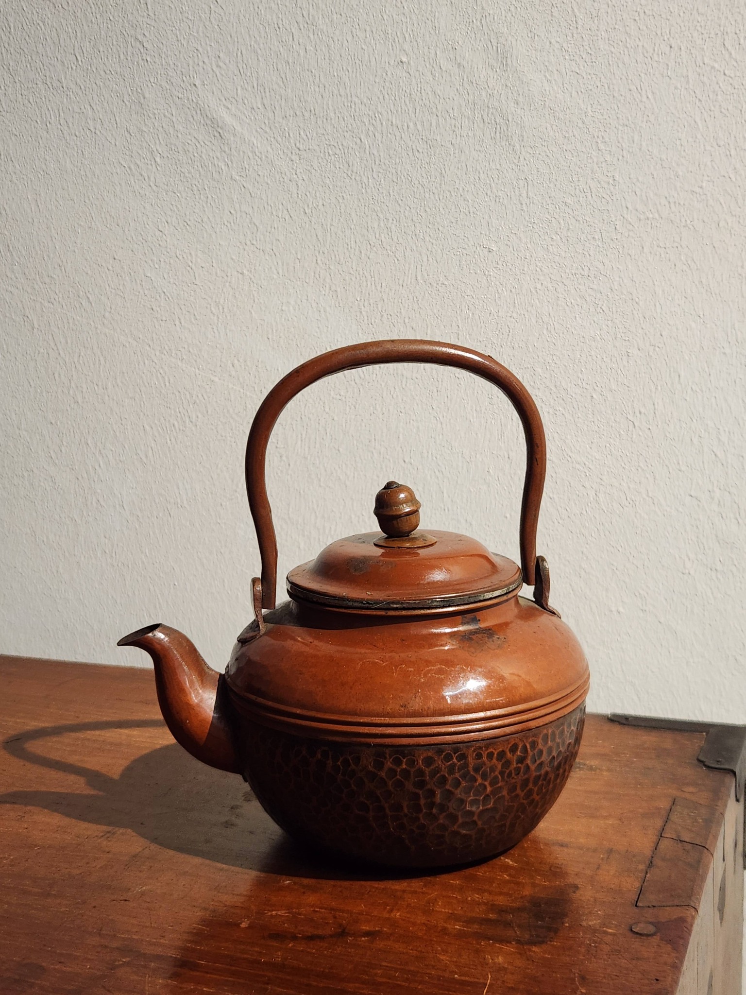 昭和早期日本仿龙泉青瓷香炉手工錾刻火舍RM320