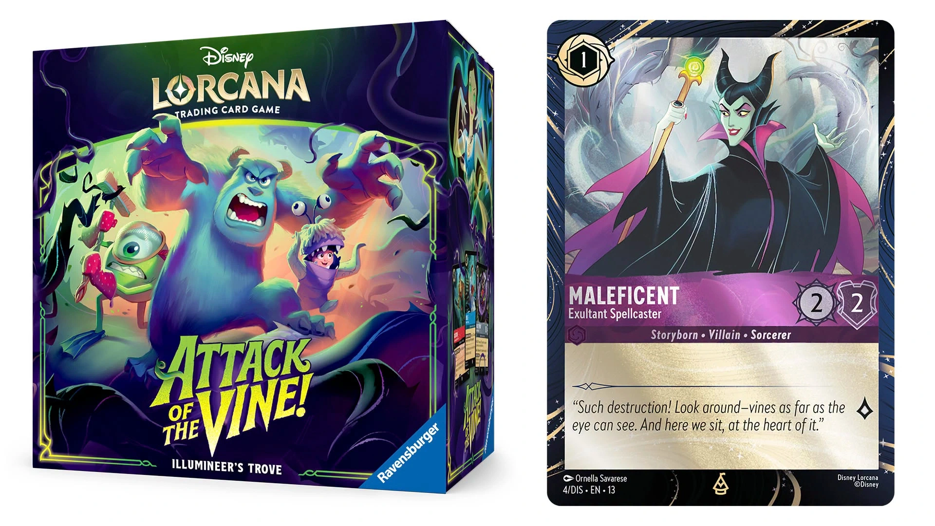 Disney Lorcana's Attack of the Vine set launches at World of