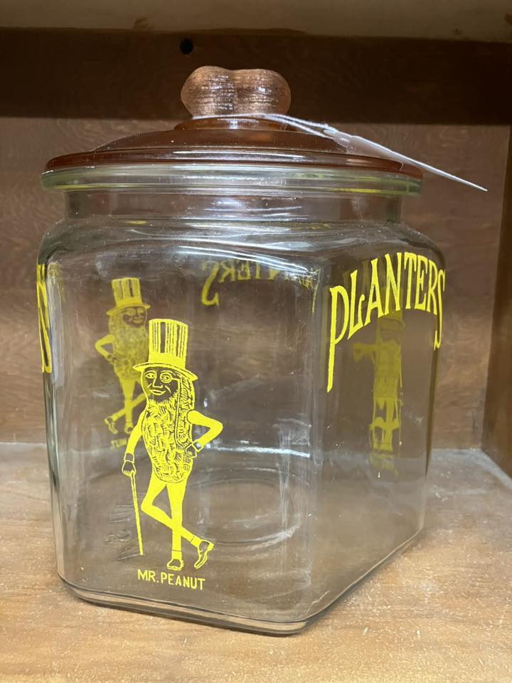 Mr. Peanut Planters store display jar—$120 Dealer: 11 | Vintage