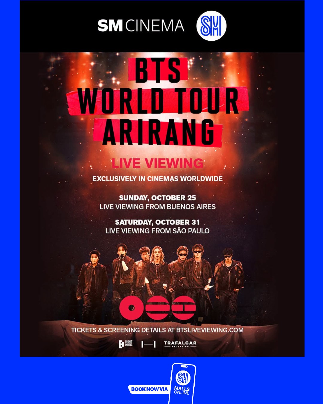 BTS WORLD TOUR 'ARIRANG' LIVE VIEWING FROM BUENOS AIRES & SÃO