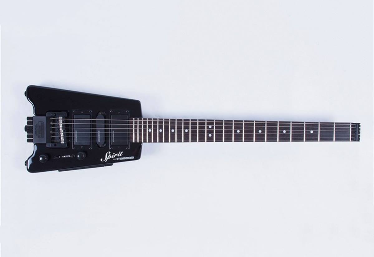1999 Steinberger Spirit GU-7R Deluxe Black EMG Pickups £649.00