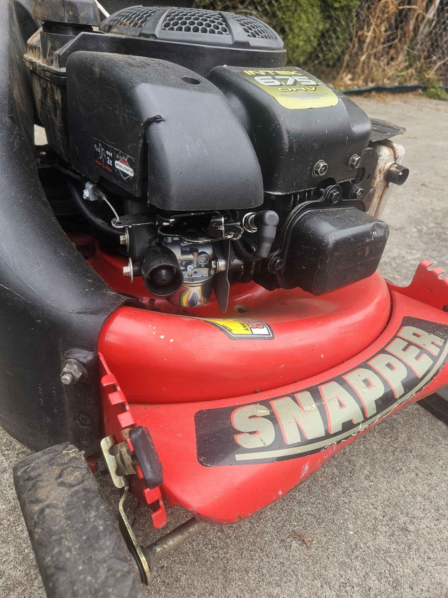 2 snapper lawnmowers parts or repair - Lawn Mowers - Center Line ...