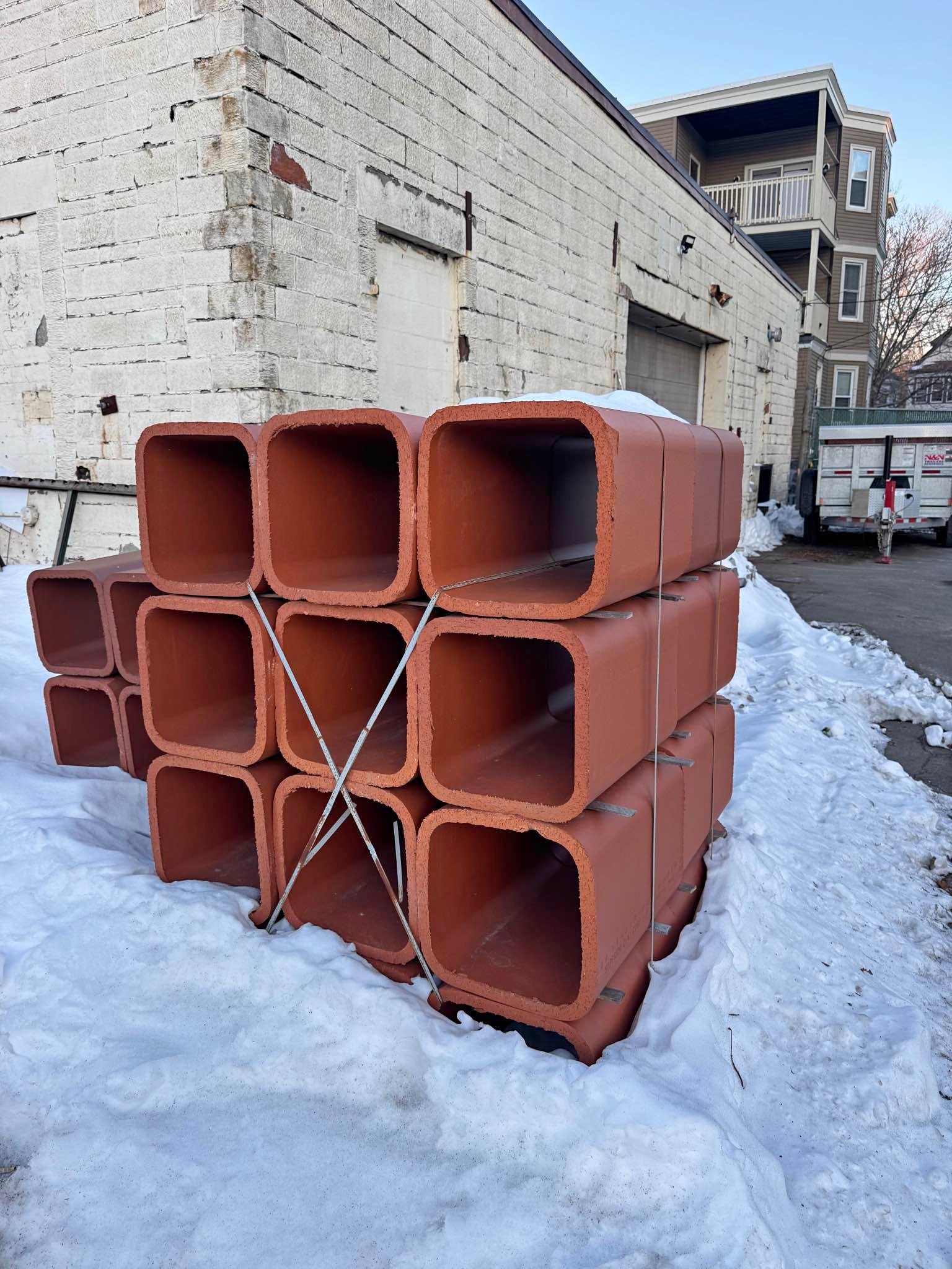 Chimney flu liners. 16”x16” - Fire Pits & Chimineas - Braintree