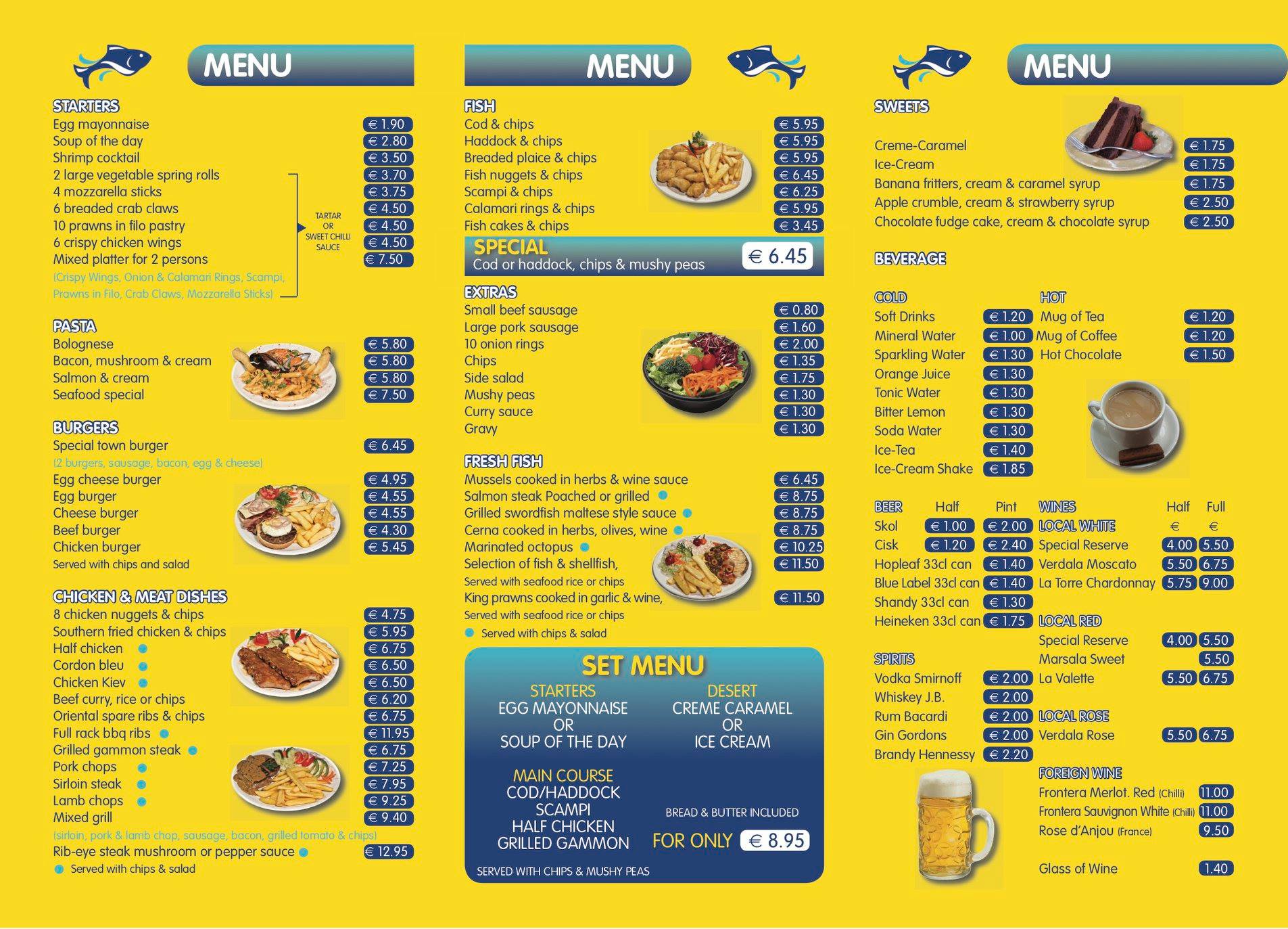 Seashell Restaurant | Bugibba