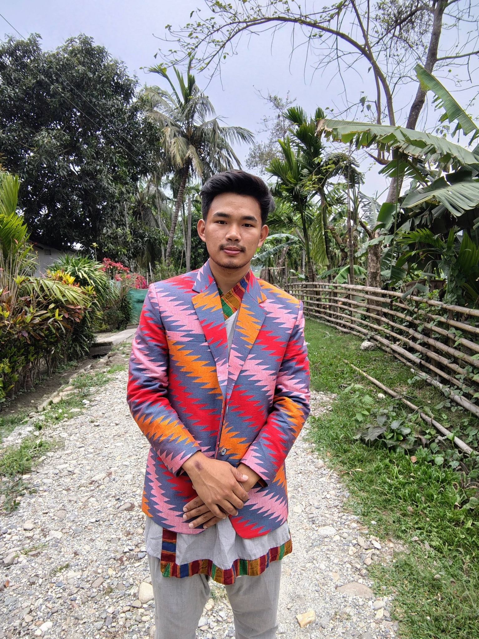 Men Traditional dress of Limbu 💖🌻