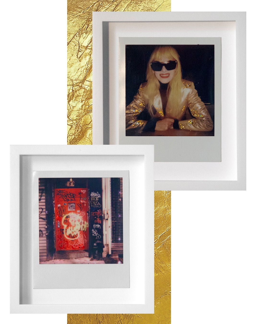 Debbie Halliday Gold Blossom Buds 額装アート Congratulations to our friend and Blondie creative director, Rob