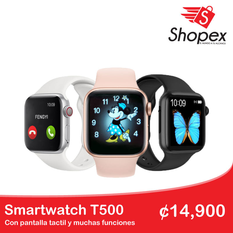 Shopex CR - ⌚ Reloj inteligente #Smartwatch T500: Permite...