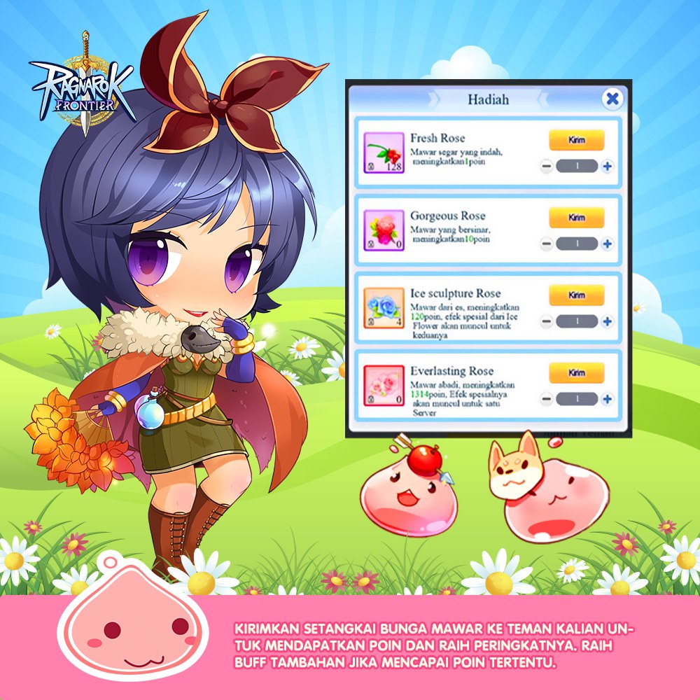 📣 Ungkapkan Cinta Dengan Bunga! Hi,... - Ragnarok Frontier