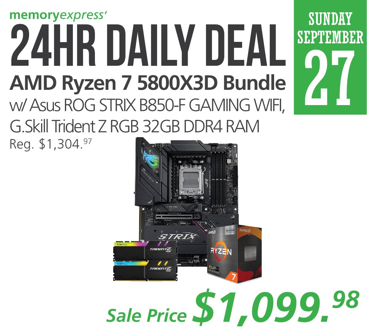 Ryzen 7 5800X3D＋ROG X570＋DDR4 32GB + その他 AMD Ryzen 7 5800X3D bundle with Asus B850 motherboard and 32GB