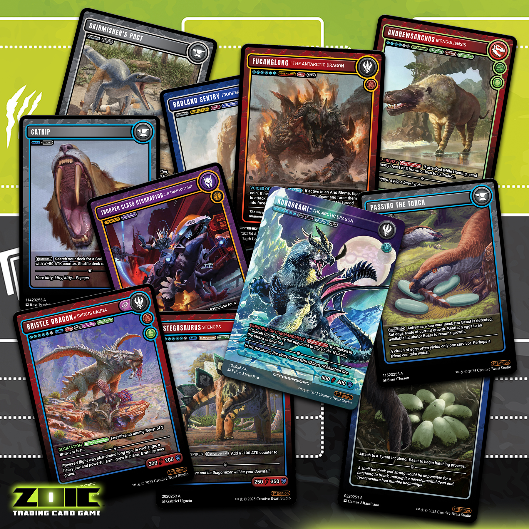 Zoic TCG Kickstarter production update