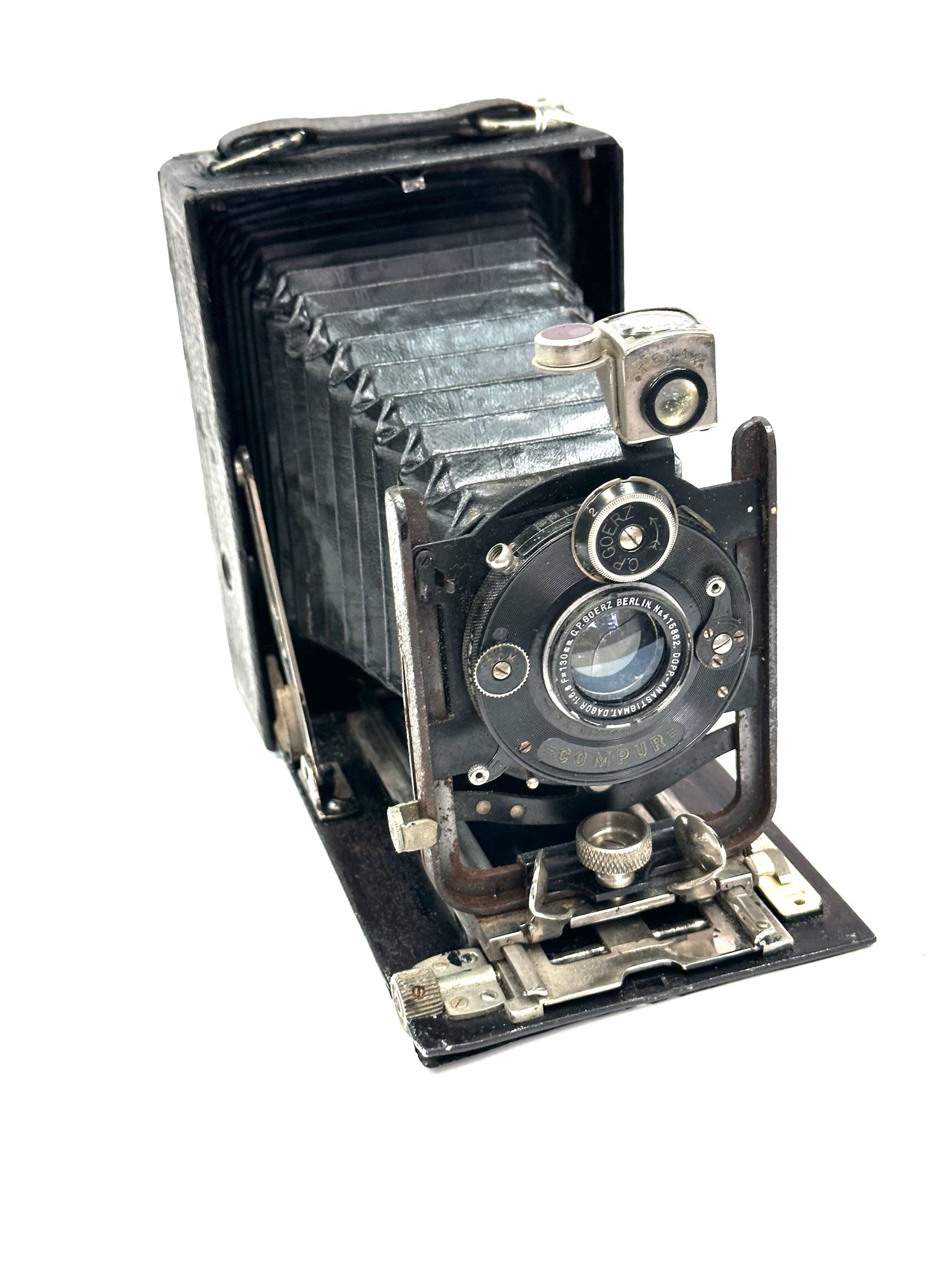 What is the model of this 1910 C.P. Goerz folding strut camera?