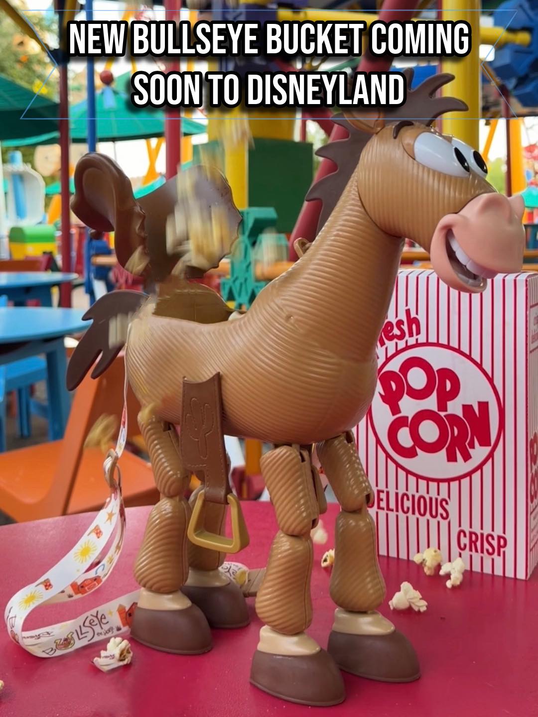 There is a new Bullseye Bucket coming to the Disneyland Resort on