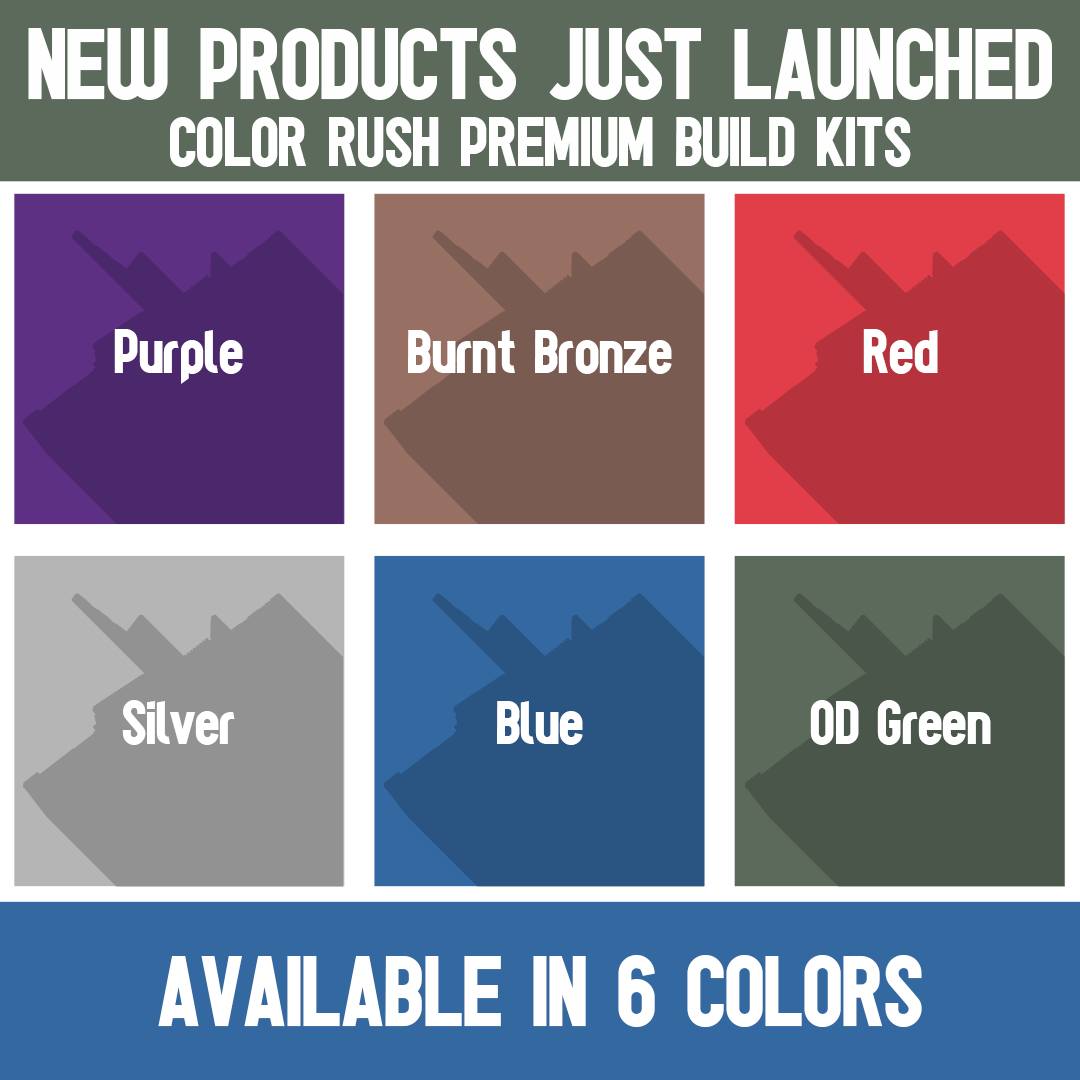 Durkin - NEW ITEMS! These Color Rush Premium Build Kits can be yours ...