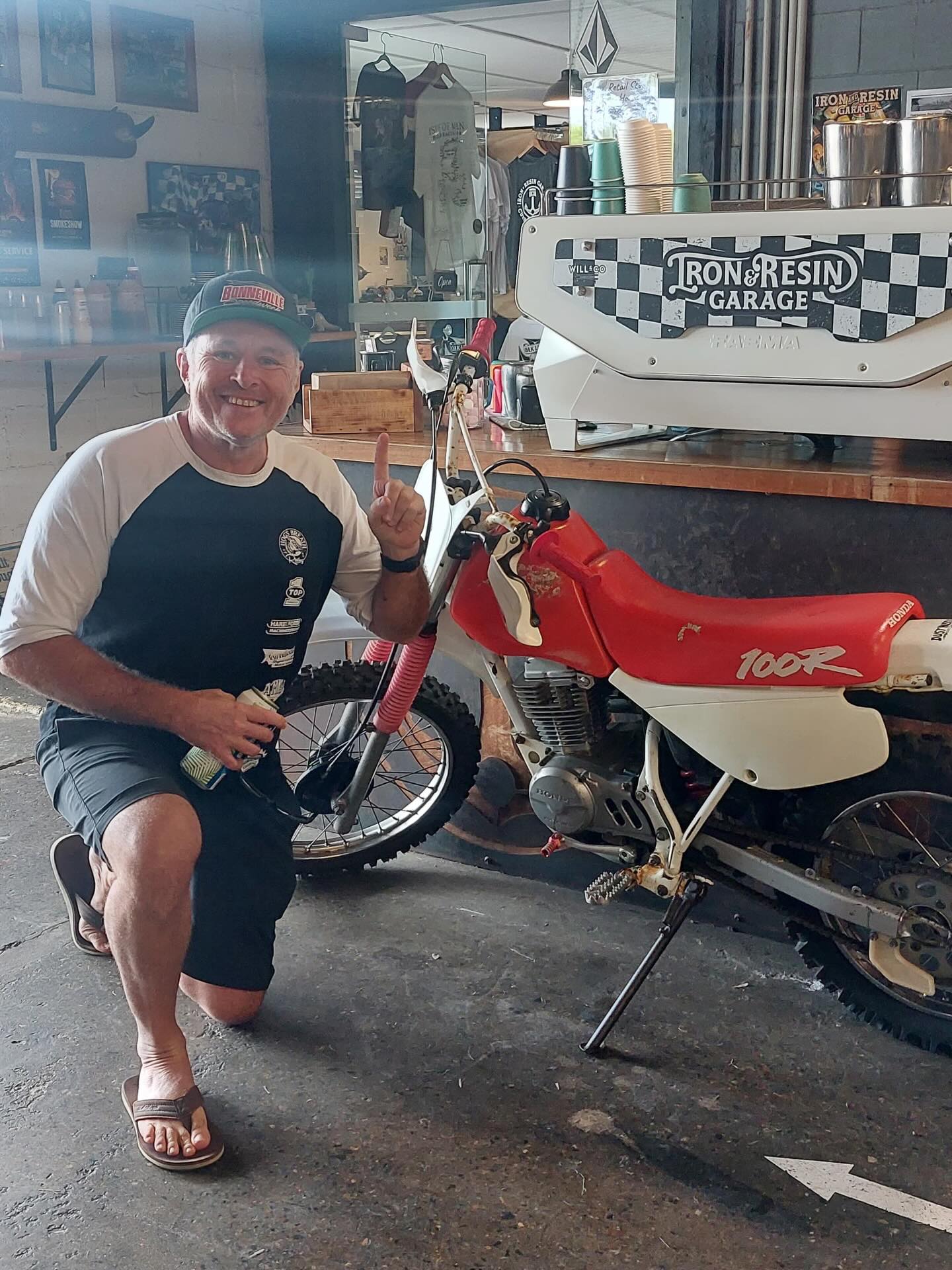 This is our race bike from the factory, 9rwhp stock, now 48rwhp