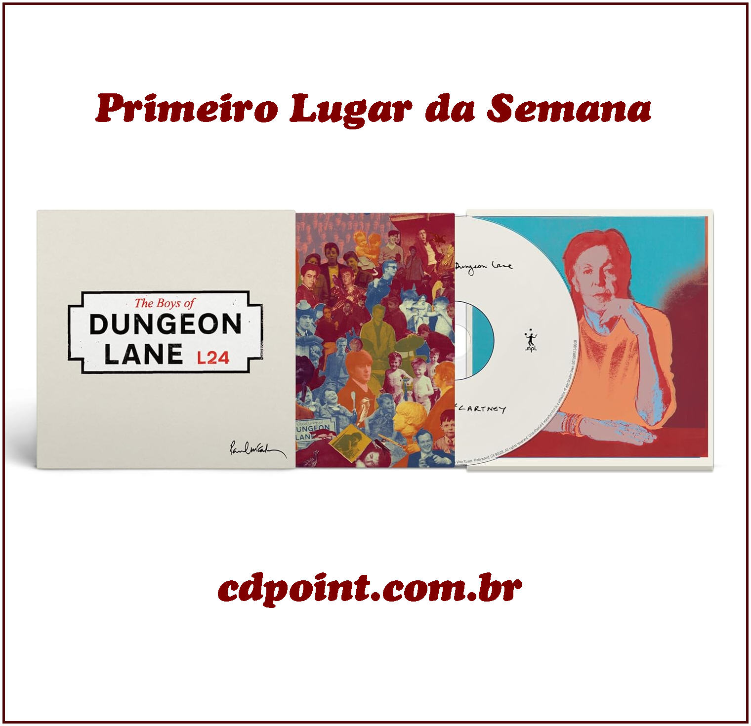 Top 10 CD Point - Os CDs mais vendidos da semana 
