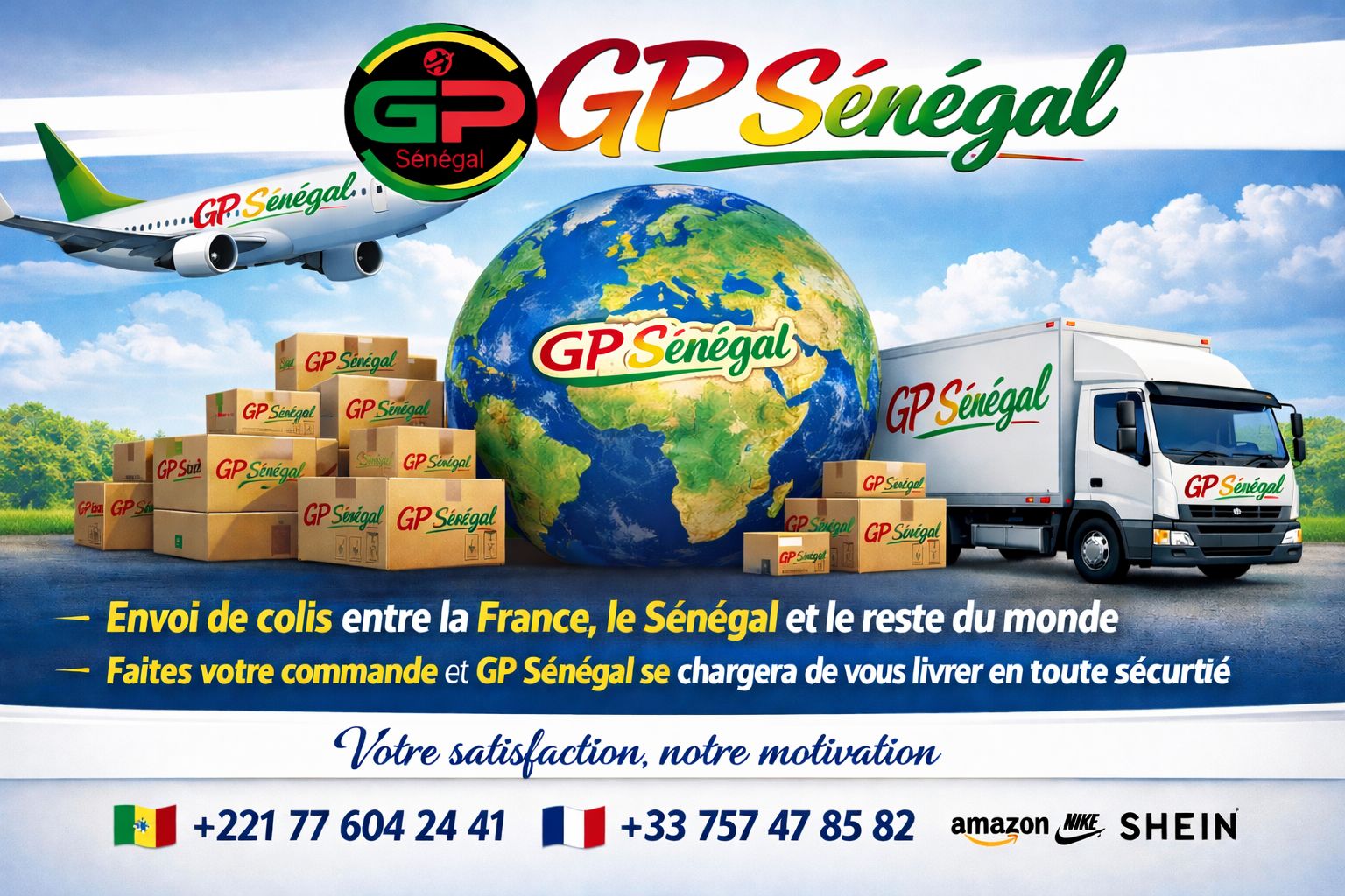 GP Sénégal ENVOYER ET RECEVOIR VOS COLIS | Bonsoir je recherche un GP ...