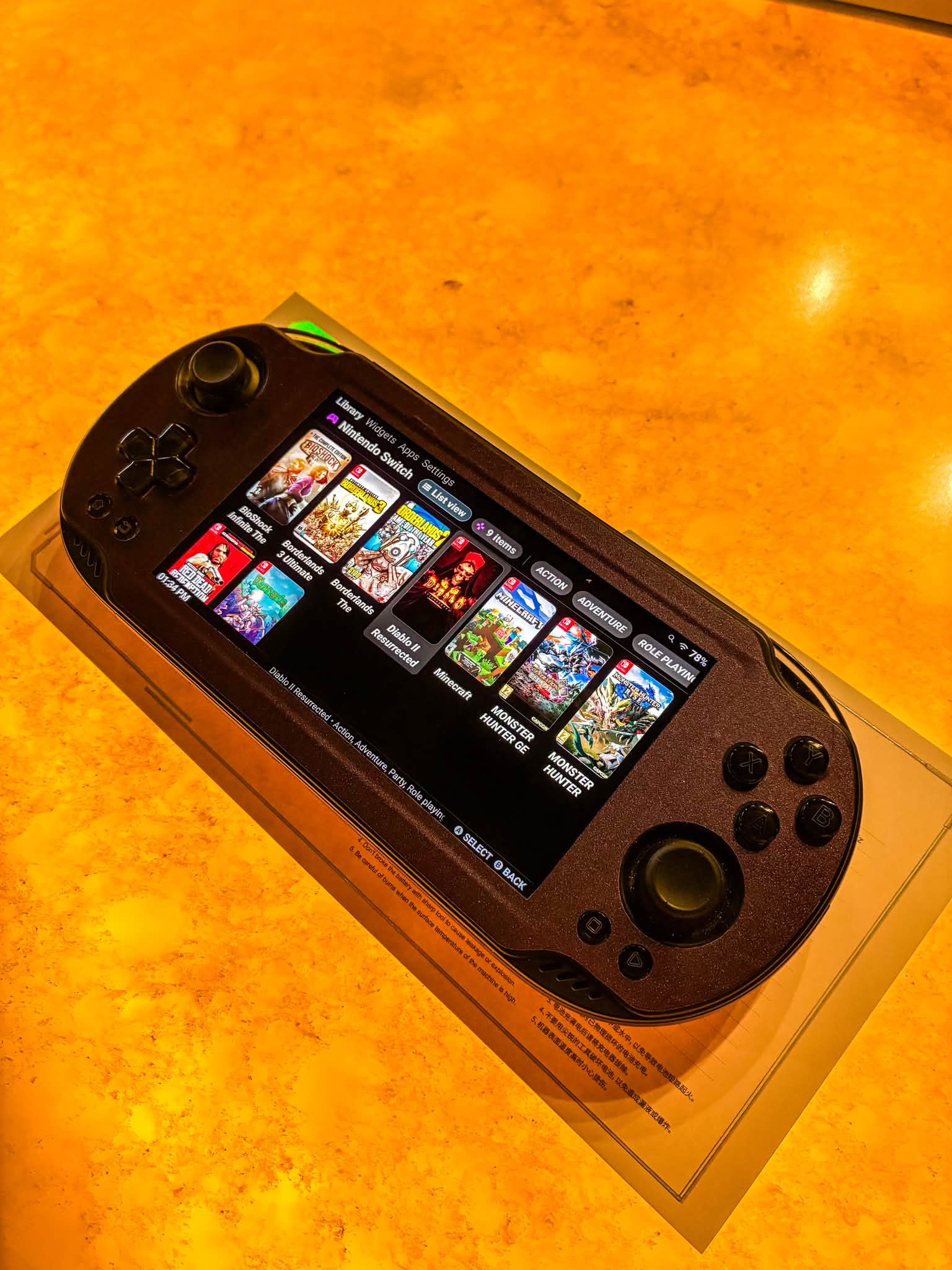 Ayn Odin 2 Mini Pro for sale with 12GB DDR5 RAM and 256GB storage