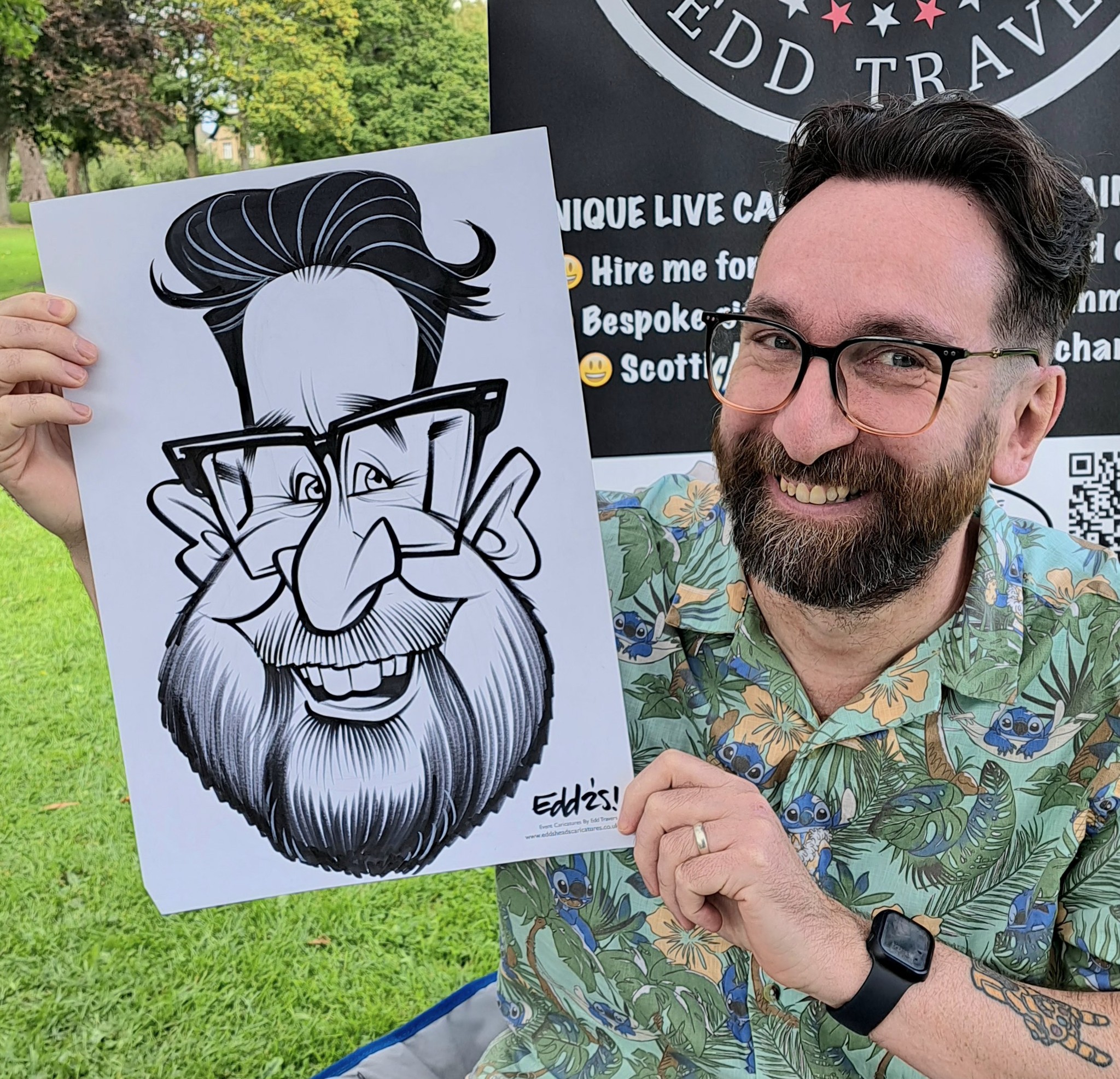 Edd's Heads... - Edd's Heads Caricatures by Edd Travers